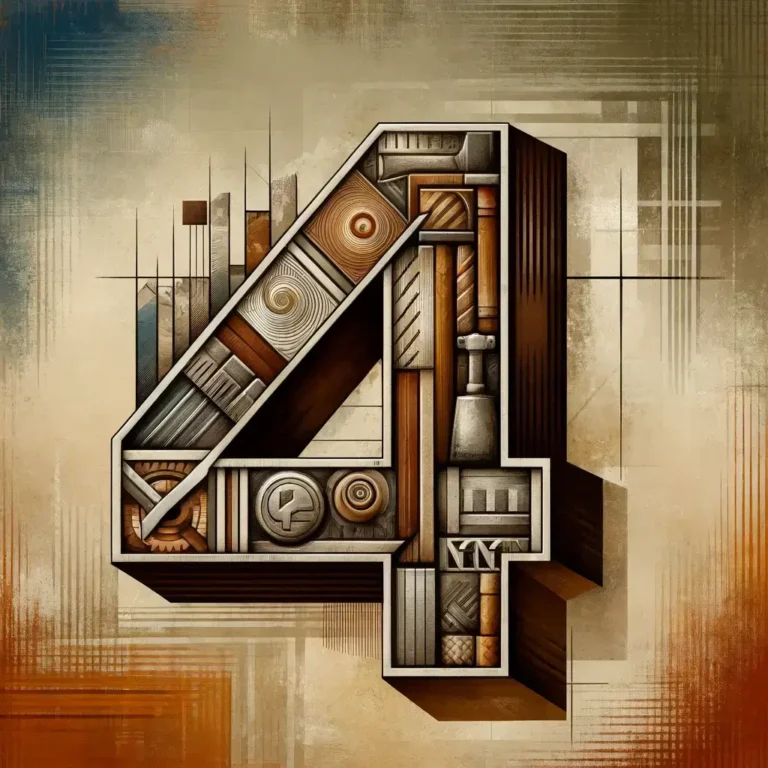 numero 4 na numerologia Desvendando o Enigma da Sólida Essência da Numerologia