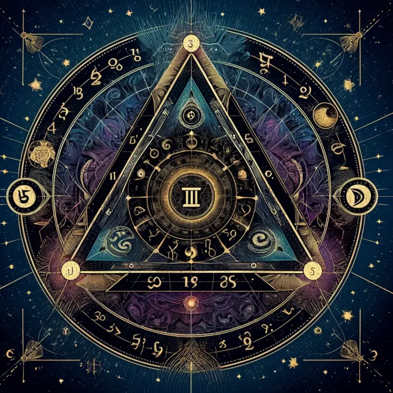 A Geometria do Destino: O Significado Oculto do triangulo invertido numerologia