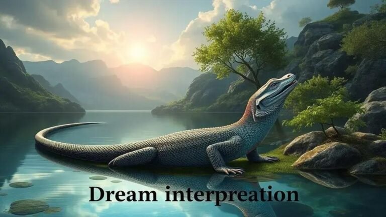 o que significa sonhar com lagarto na bíblia