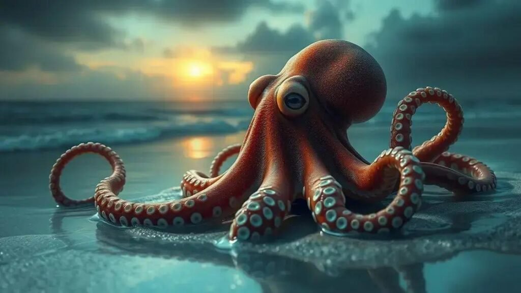 o que significa sonhar com polvo fora da água