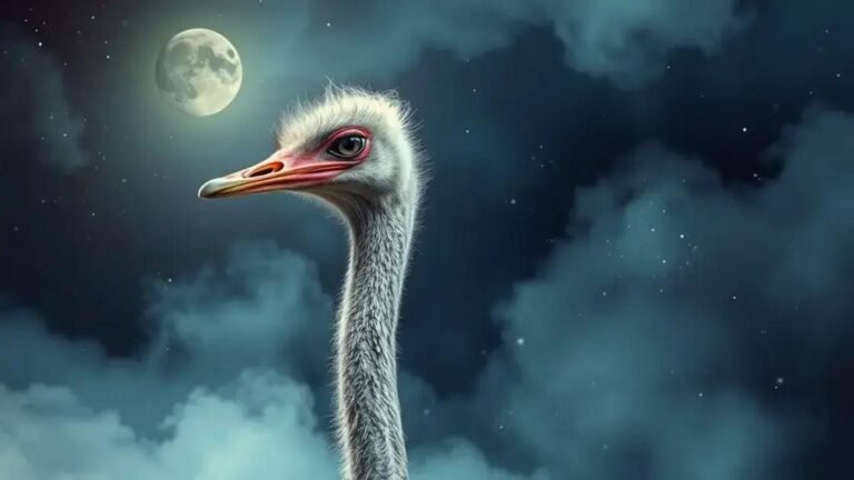 o que significa sonhar com avestruz