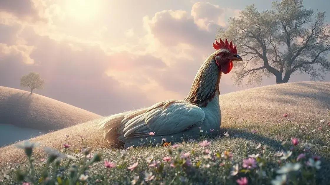 o que significa sonhar com galinha morta