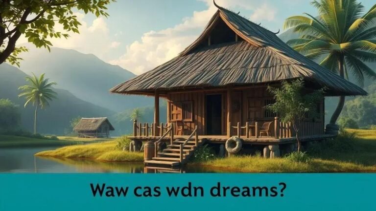 o que significa sonhar com casa de taipa