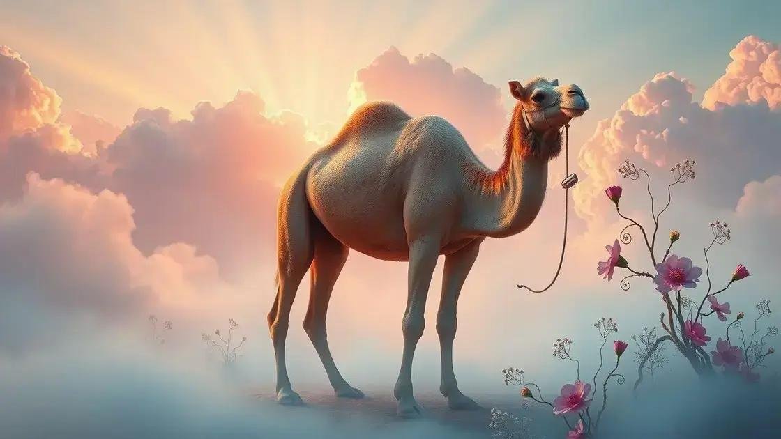 o que significa sonhar com camelo