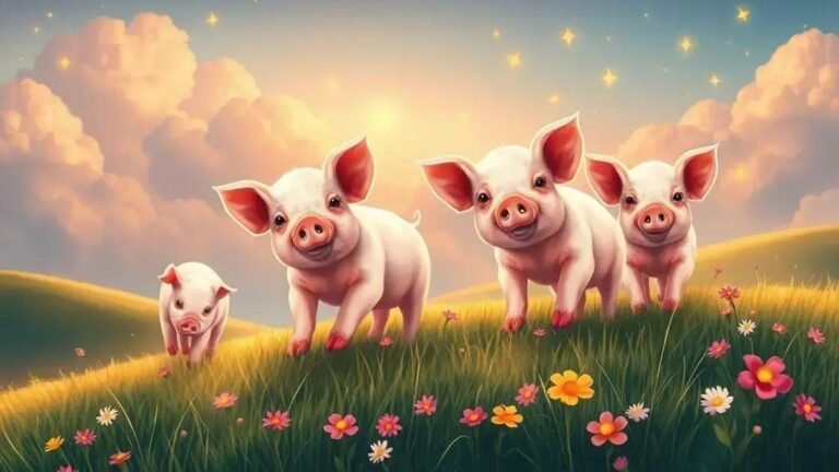 o que significa sonhar com filhotes de porco