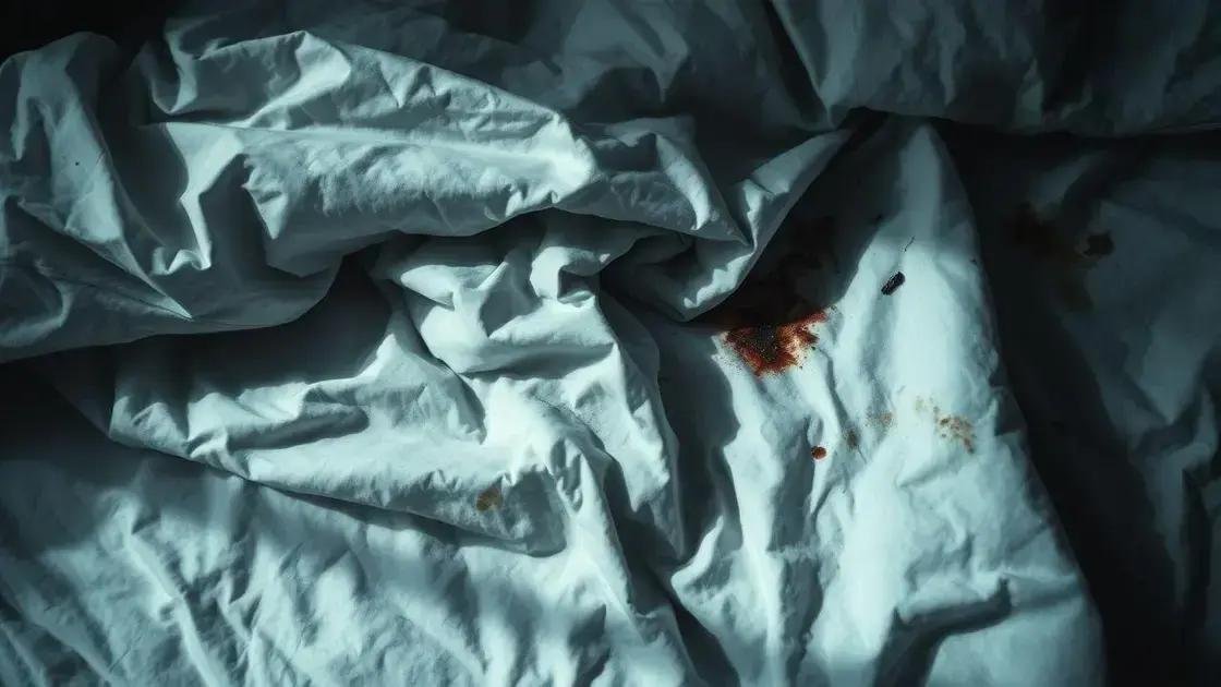 Lençol branco sujo ou manchado: alertas sobre conflitos internos e emoções reprimidas Lençol branco sujo ou manchado: alertas sobre conflitos internos e emoções reprimidas