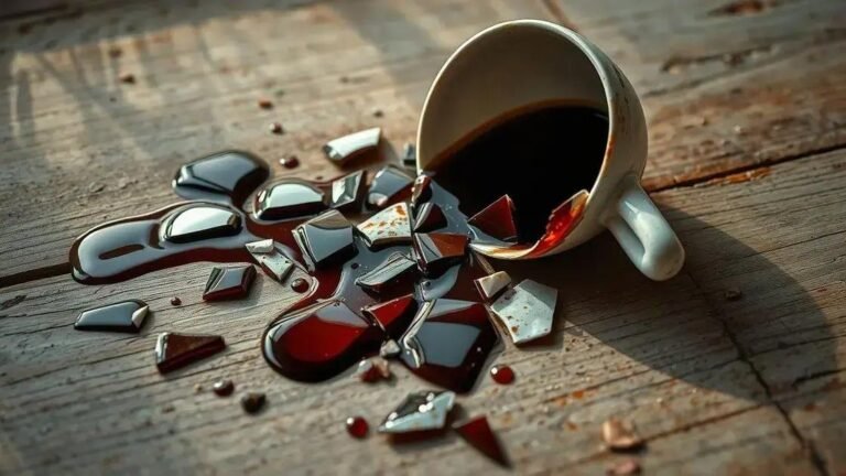 o que significa sonhar com xícara quebrada