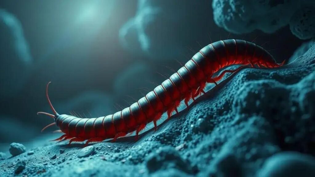 o que significa sonhar com centopeia