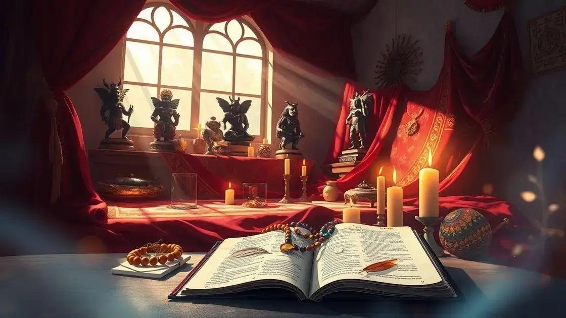 o que significa sonhar com santo de macumba