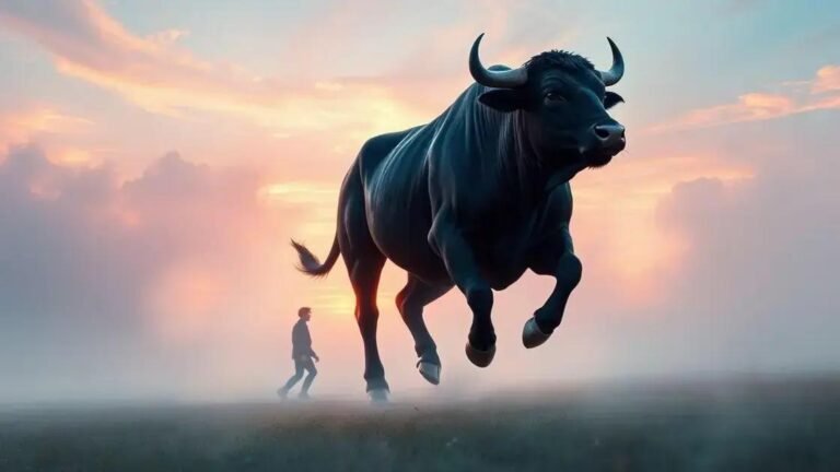 o que significa sonhar com boi preto correndo atrás de mim