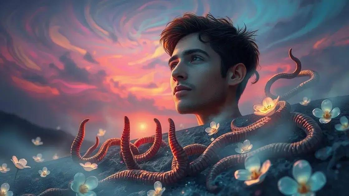 o que significa sonhar com minhoca