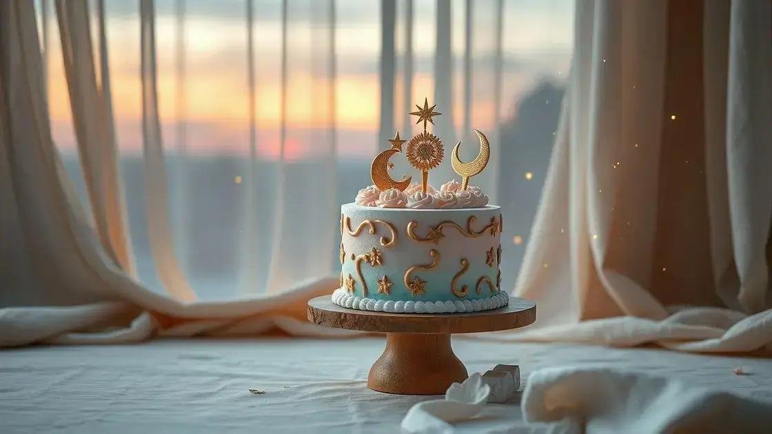 o que significa sonhar com bolo de aniversário no mundo espiritual