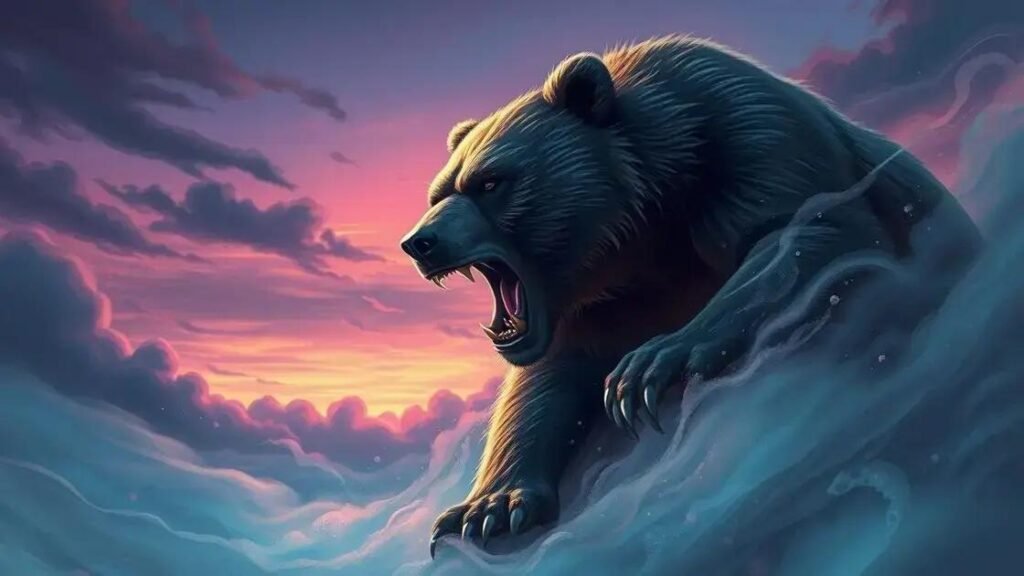 o que significa sonhar com urso atacando