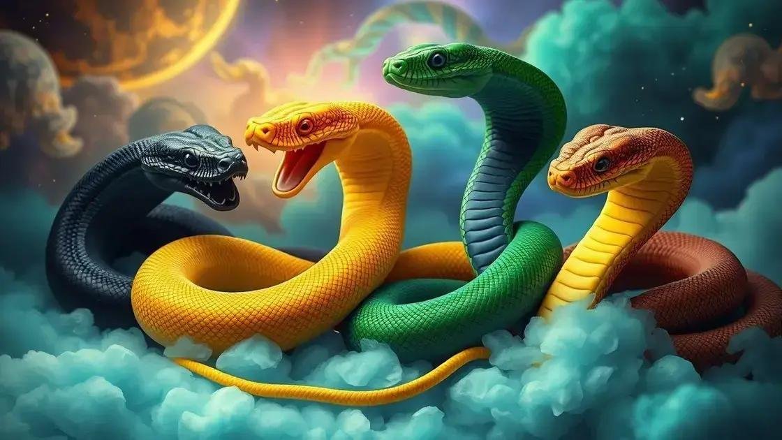 Como a cor da cobra pode alterar o significado Como a cor da cobra pode alterar o significado