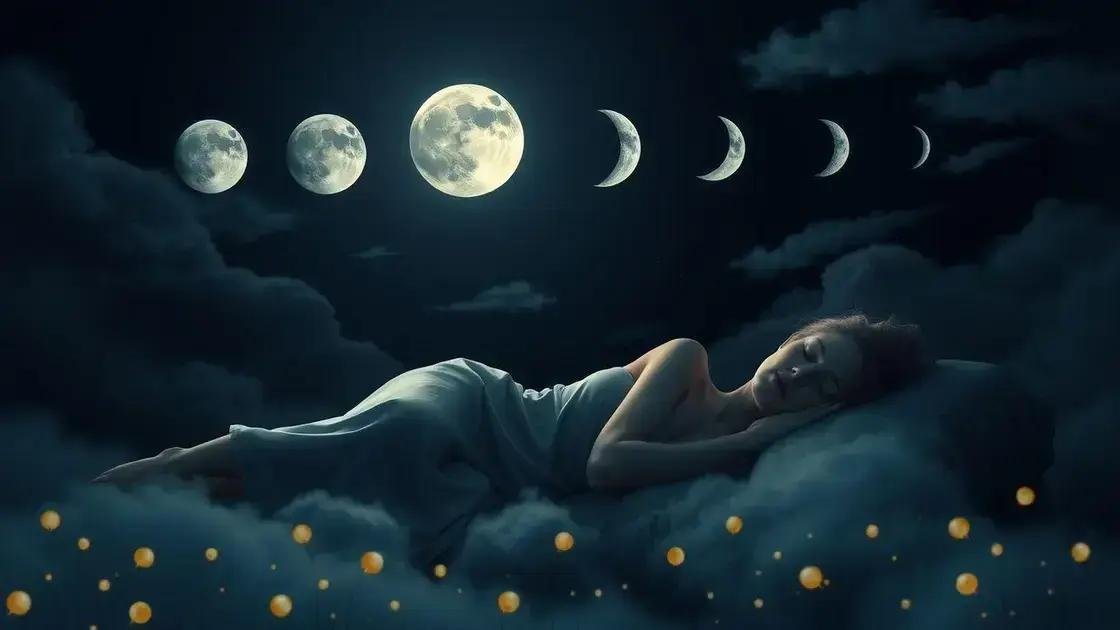 Os ciclos lunares e seus efeitos nos sonhos Os ciclos lunares e seus efeitos nos sonhos