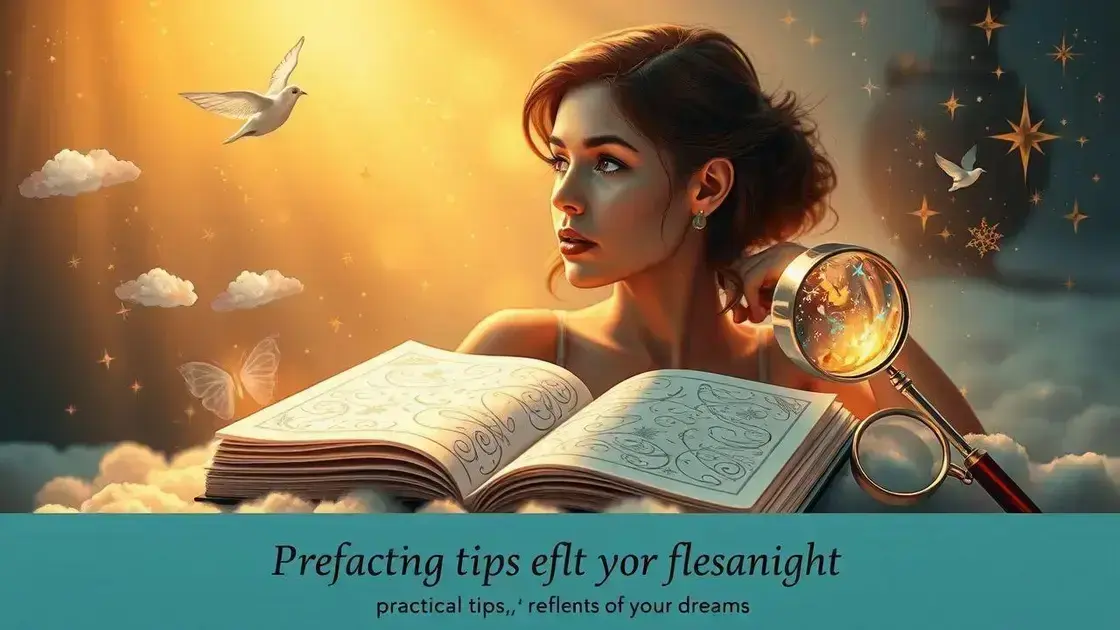 Dicas práticas para refletir sobre seus sonhos Dicas práticas para refletir sobre seus sonhos