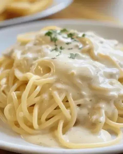 como fazer macarrao com molho branco