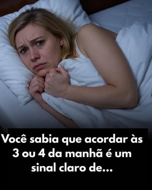 O que significa acordar sempre na mesma hora durante a madrugada e como isso afeta você